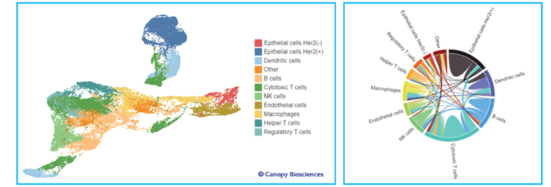 Advanced analysis of spatial biomarker data.